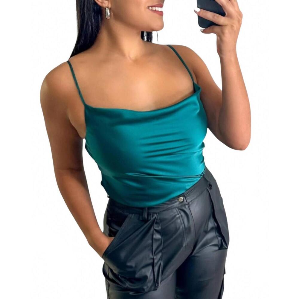NEW RENEEC. paris blouse in emerald
